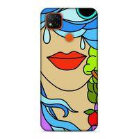 Xiaomi Redmi 9C Uyumlu Kılıf Face'X 2 Kabı Kırmızı Ruj