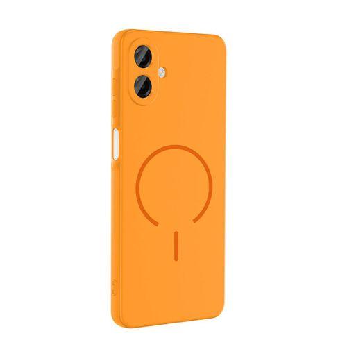 Galaxy A07 Kılıf M-safe Şarj Özellikli Zore Meta Kapak