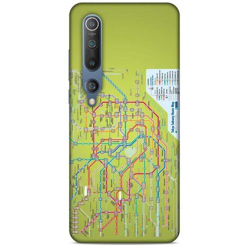 Xiaomi Mi 10 Kılıf Japonya (32) Soft Silikon Kılıf Japonya Metro Haritası