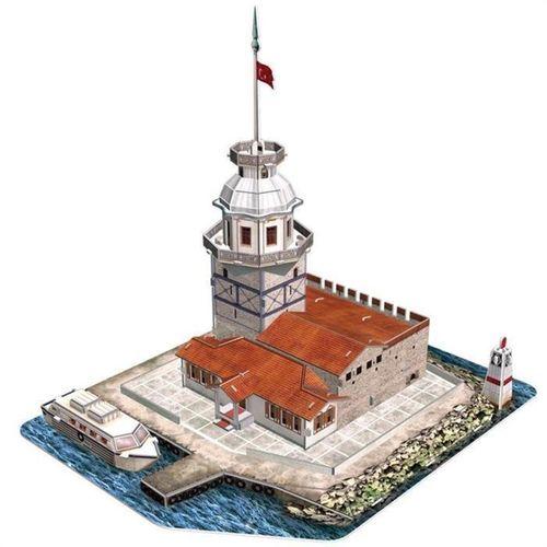 Cubic Fun 3D 66 Parça Puzzle Kız Kulesi