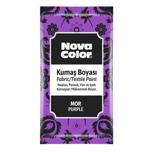 Nova Color Toz Kumaş Boyası Mor - 2 adet