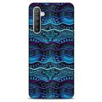 Oppo Realme XT Kılıf Baskılı Özel Seri Taşlı (37) Silicone Cover