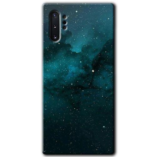 Galaxy Note 10 Plus Kılıf HD Desen Baskılı Arka Kapak - Yıldızlararası + Kırılmaz Cam