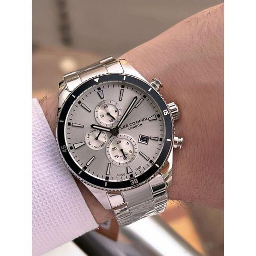 Lee Cooper İtalyan Tasarım Bileklik Hediyeli 2 Yıl Garantili 5 Atm Erkek Kol Saati ELC.08326.330