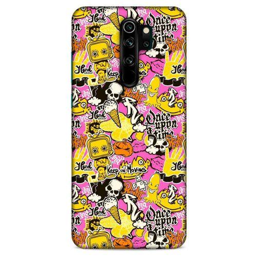 Graffitix (40) Desenli Silikon Kapak Xiaomi Redmi Note 8 Pro Kılıf