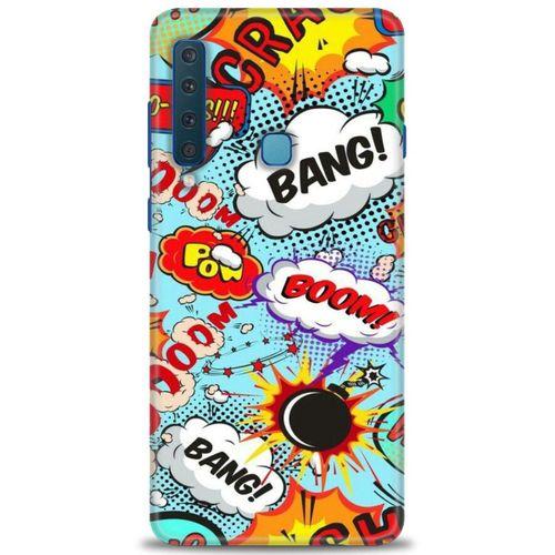 Samsung Galaxy A9 2018 Kılıf HD Baskılı Kılıf - Bang Boom + Tam Ekran Koruyucu