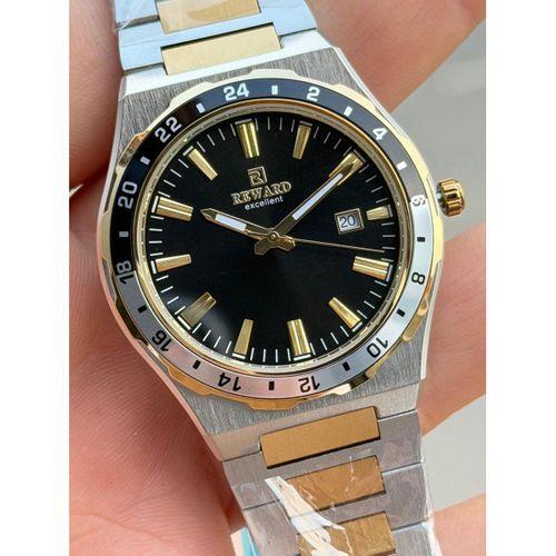 Reward Çelik Kordon 5 Atm Suya Dayanıklı Takvimli Kadran 2 Yıl Garantili Erkek Kol Saati FT.GL.M01.5