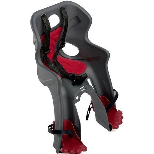 Çocuk Taşıyıcı Bisiklet Koltuğu Ön Bağlantılı Bellelli Rabbit B-Fix Koyu Gri