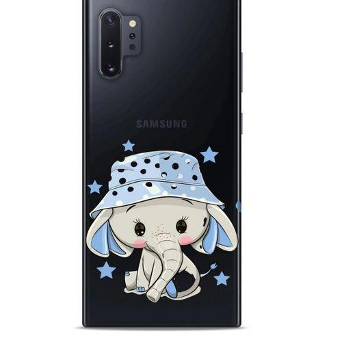 Zoologix (46) Samsung Galaxy Note 20 Ultra Şeffaf Kılıf Silikon Desenli