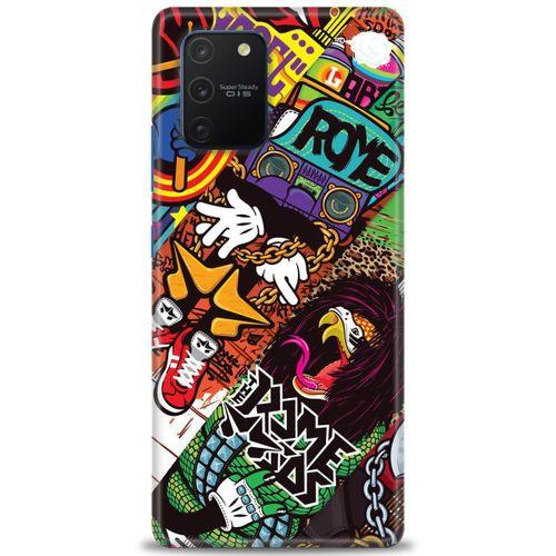 Samsung Galaxy A91 / S10 Lite Kılıf HD Baskılı Kılıf - Rome + Tam Ekran Koruyucu