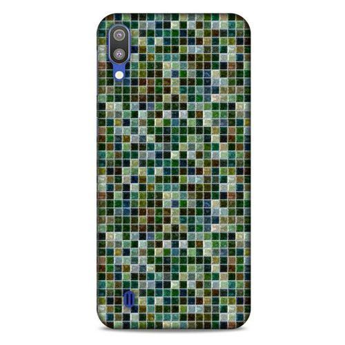 Mermer Desenli (29) Tema Arka Koruma Kılıfı Haki Samsung Galaxy M10 Kılıf