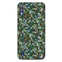 Mermer Desenli (29) Tema Arka Koruma Kılıfı Haki Samsung Galaxy M10 Kılıf