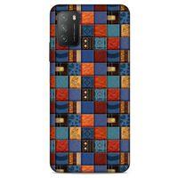 Lopard Xiaomi Poco M3 Uyumlu Kılıf Patchwork (16) Kalın Kılıf