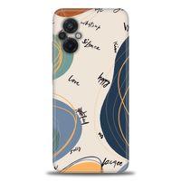 Xiaomi Poco M5 Kılıf HD Baskılı Kılıf - Happy + Tam Ekran Koruyucu