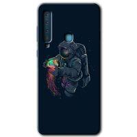 Galaxy A9 2018 Kılıf HD Desen Baskılı Arka Kapak - Astronot Kıyafeti