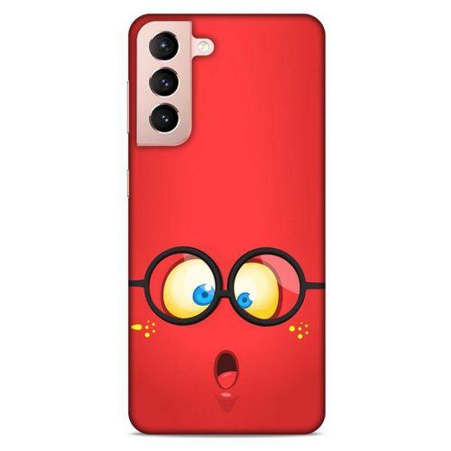 Lopard Samsung Galaxy S21 Uyumlu Kılıf Emojix (95) Back Cover