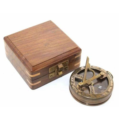 Ahşap Kutulu Pusula Model 7