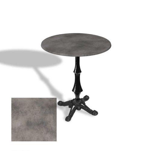 Dockers Çipa 1012 Döküm Ayak Yuvarlak Masa Çap 60cm - (Werzalit, Wermodin ve Allzalit Tabla) - Copperfield