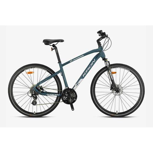 Kron TX150 Hidrolik Disk 28 Jant Trekking Bisiklet Mat Gri-Gri 46 cm