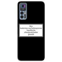 TCL 30 Plus Kılıf HD Yazı Baskılı Silikon Arka Kapak - Yazı 5