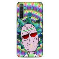 Realme 5 Pro Uyumlu Kılıf Rick And Morty (26) Tpu Silikon Kılıf Bruce Chutback