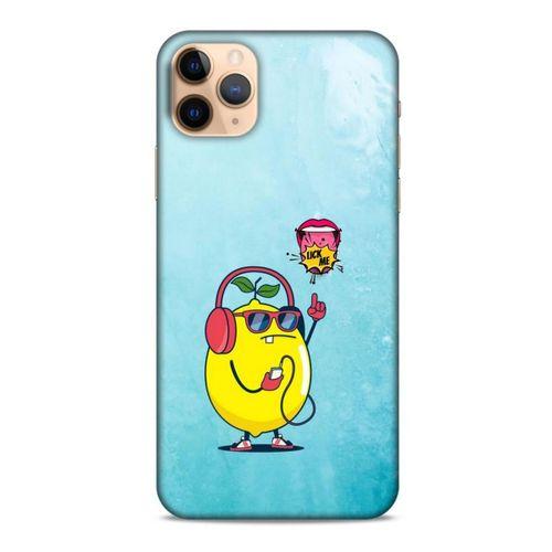 Frutix Limon 01 Apple Iphone 11 Pro Kılıf Desenli Silikon