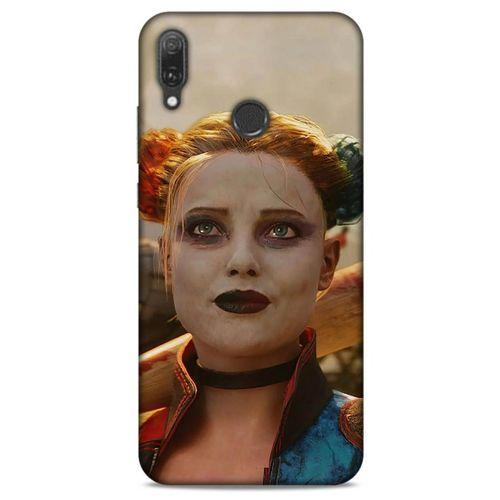 Huawei Y9 2019 Uyumlu Kılıf Harley Quinn (5) Koruma Kabı Bej