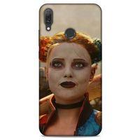 Huawei Y9 2019 Uyumlu Kılıf Harley Quinn (5) Koruma Kabı Bej