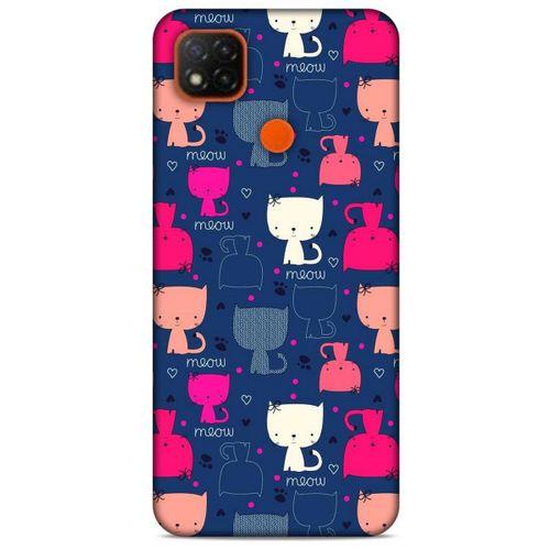 Lopard Xiaomi Redmi 9C Uyumlu Kılıf Kediler (5) Koruma Kabı Miyav