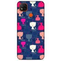 Lopard Xiaomi Redmi 9C Uyumlu Kılıf Kediler (5) Koruma Kabı Miyav