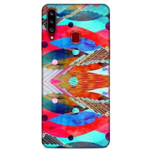 Lopard Samsung Galaxy A20s Uyumlu Kılıf Manipülasyon ☻ (10) Full Koruma Kılıfı Desenli