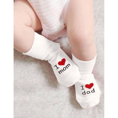 Mom Dad 3'lü Penye Soket Çorap Ekru Aile İçin Uyumlu Ve Şık Seçenek