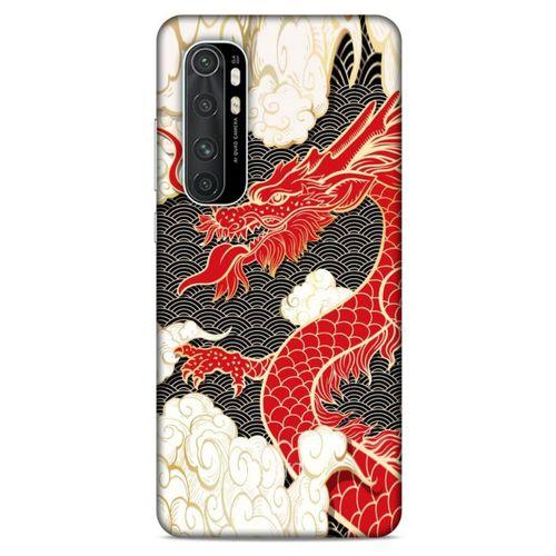 Xiaomi Mi Note 10 Lite Kılıf Japonya (6) Silikon Kılıf Ejderha