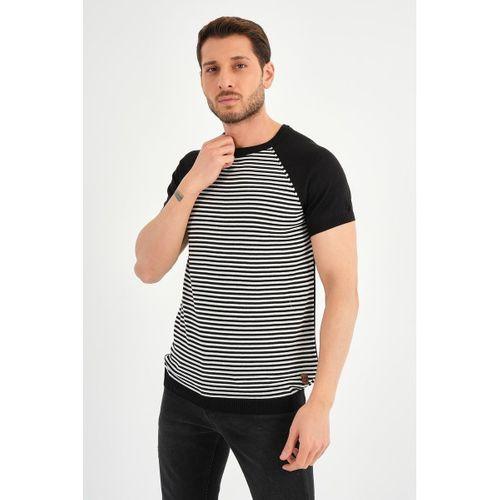 ALEXANDERGARDI ÇİZGİLİ TRİKO T-SHİRT (AG5049)