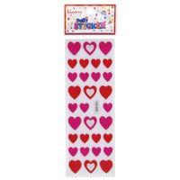 Ticon Pembe Kalpler Sticker - 3 adet