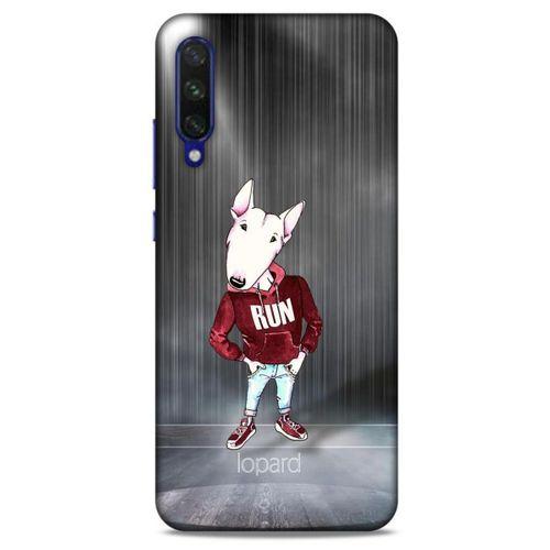Xiaomi Mi A3 Kılıf FunnyMaX (41) Tank Kılıf Gri Bull Teriyer