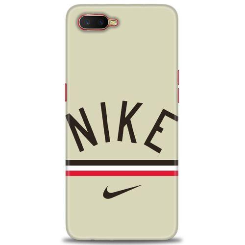 Oppo RX17 Neo Kılıf HD Baskılı Kılıf - Nike + Tam Ekran Koruyucu