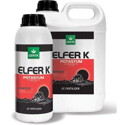 Şişirici Gübre Elfer K 1 Lt (%30 Sıvı Potasyum) GENTA