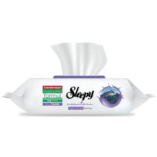 Sleepy Yüzey Temizlik Havlusu 100 Adet Dağ Çileği