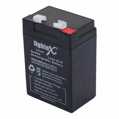 Lightex Lt-44 4v 4.0ah Işıldak Fener Aküsü