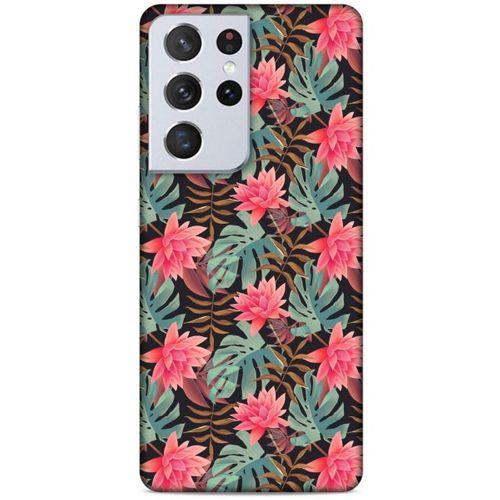 Lopard Samsung Galaxy S21 Ultra Uyumlu Kılıf Botanix (16) Kalın Kılıf