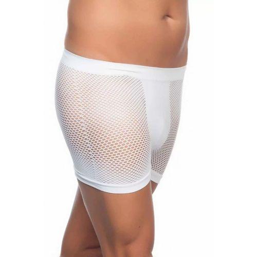 Beyaz Mı Emay 2106 Fileli Soft Erkek Boxer