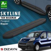 S-Dizayn Peugeot Bipper Skyline Siyah Yan Basamak 173 Cm 2007-2017 A+ Kalite