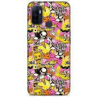 Graffitix (40) Desenli Silikon Kapak Huawei P40 Kılıf