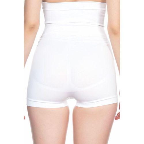 Beyaz  2047 Yüksek Bel Boxer Korse