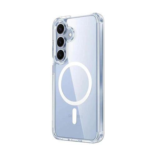 Samsung S25 Fe Magsafe Sert Şeffaf Telefon Kılıfı