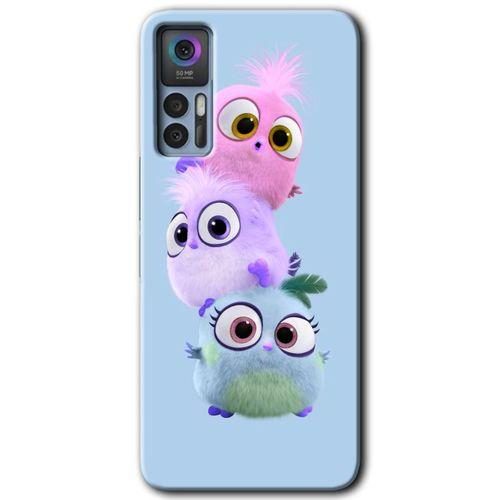 TCL 30 Kılıf HD Desen Baskılı Arka Kapak - Puffy