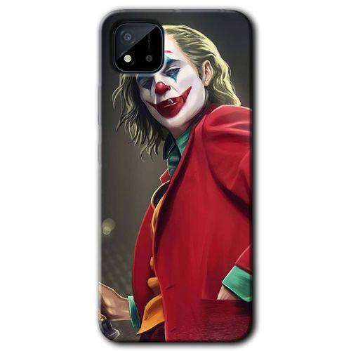 Realme C11 Kılıf Baskılı Arka Kapak - Reel Joker +Tam Ekran Koruyucu