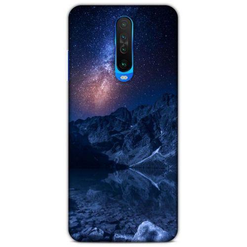 Lopard Xiaomi Poco X2 Uyumlu Kılıf Gece'S (18) Telefon Kılıfları Lacivert
