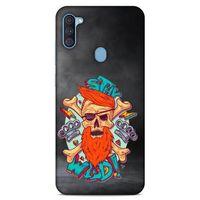 Lopard Samsung Galaxy A11 Uyumlu Kılıf Tattoo's (33) Hybrid Kılıf Stay Wild